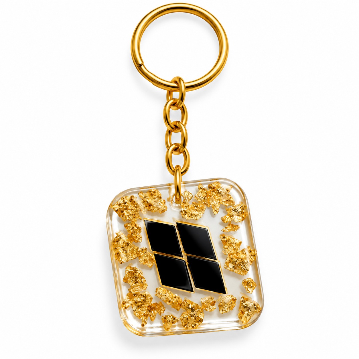 Resin Luxury Keychain