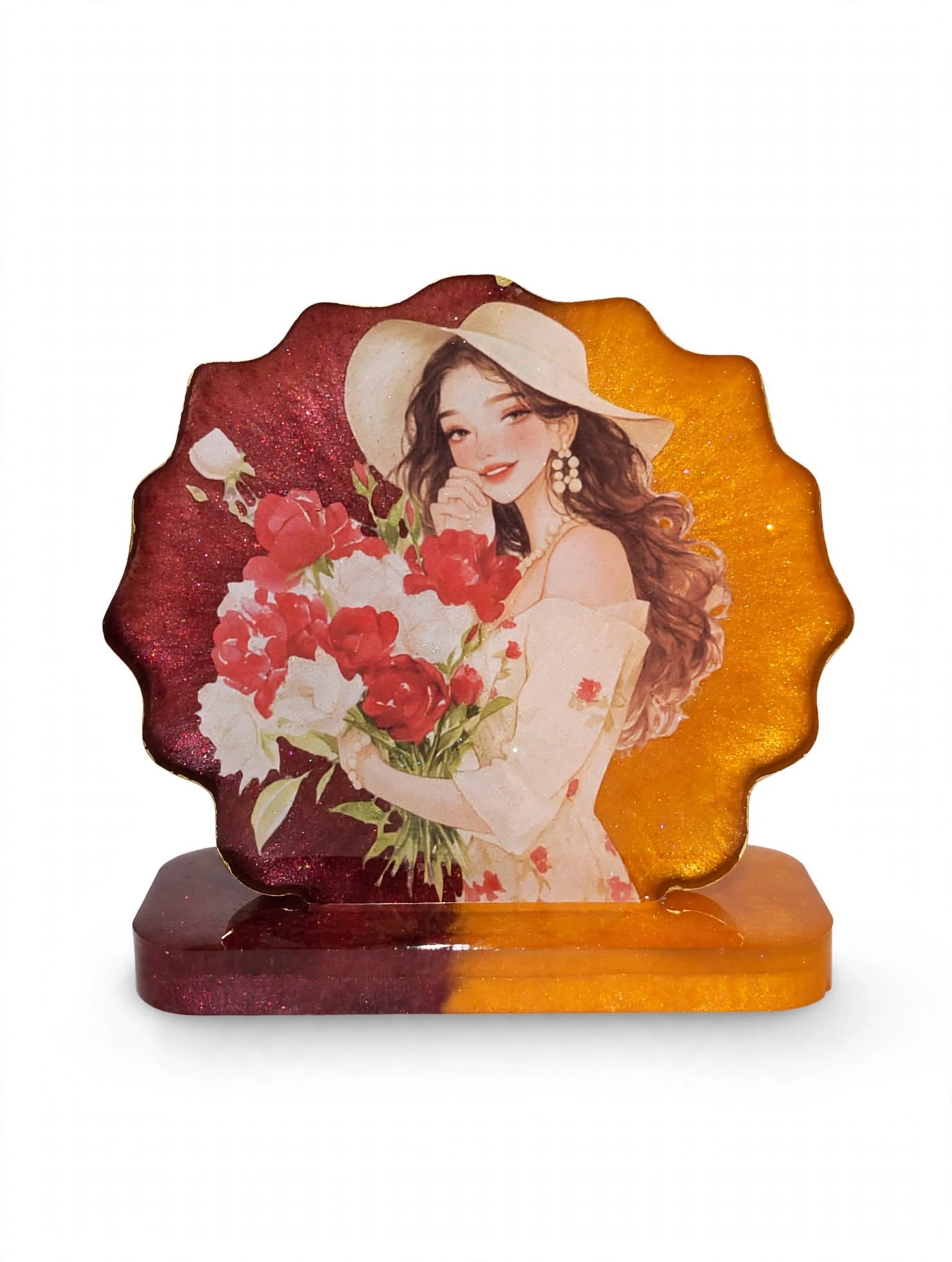 Premium Handmade Resin Showpiece