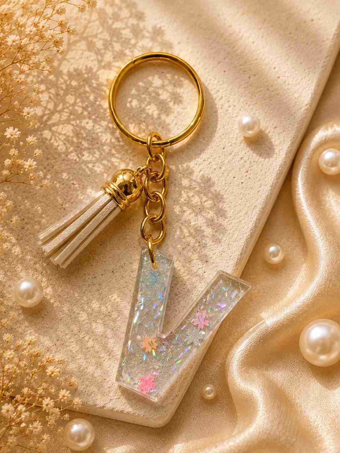 Resin Luxury Keychain