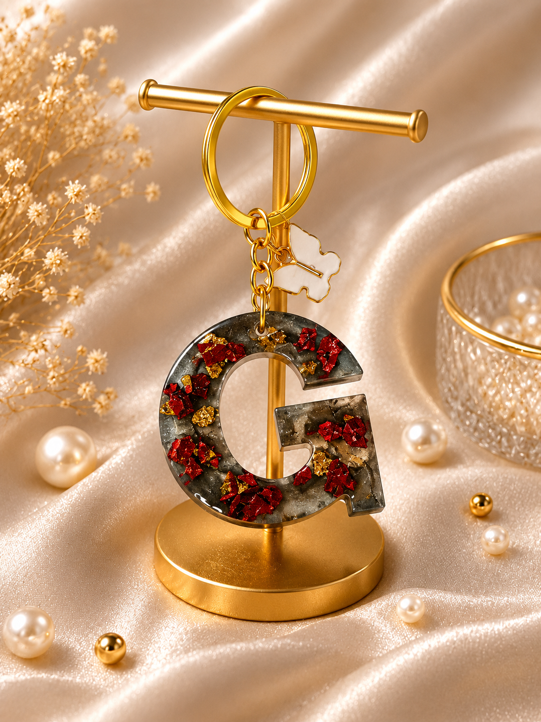 Resin Luxury Keychain