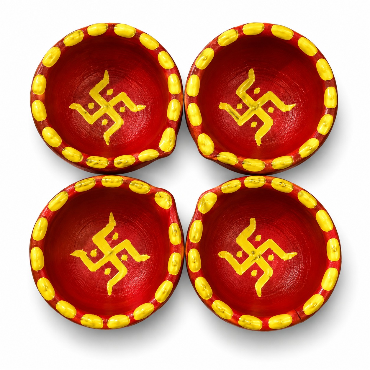 Premium Desi Diya (4Pcs) SET