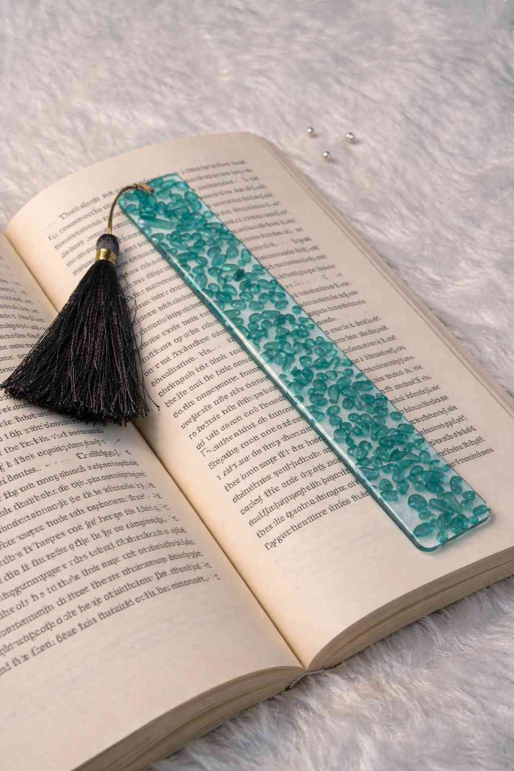 Luxury Handcrafted Resin Bookmark