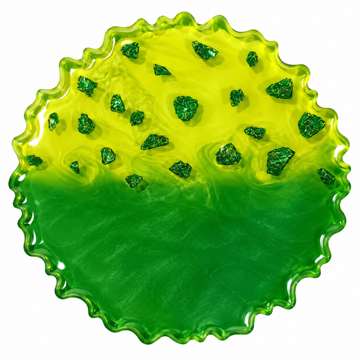 Resin Luxury Tea Coaster (6 Pcs)