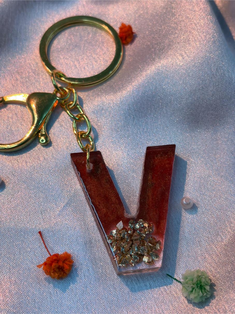 Resin Luxury Keychain