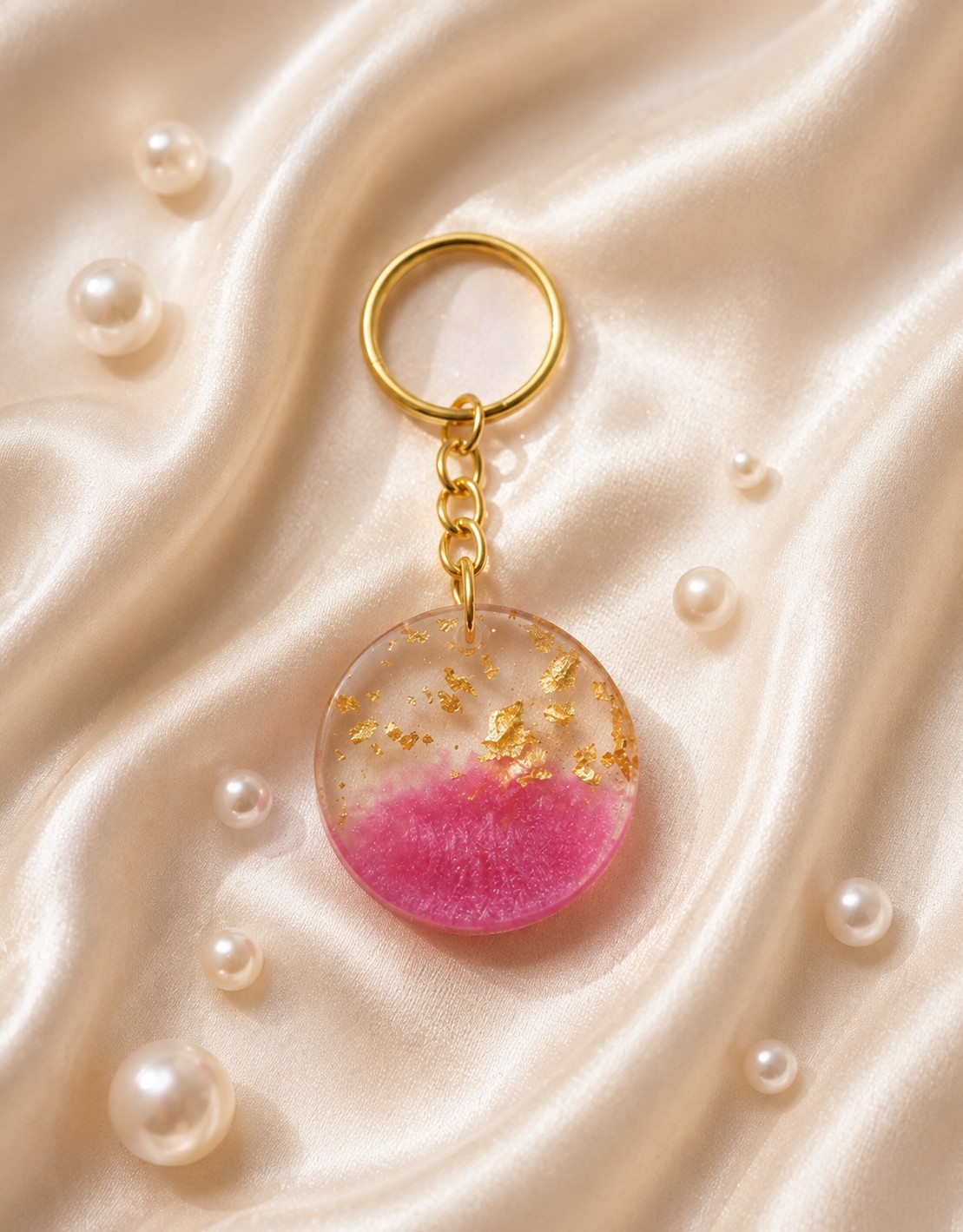 Resin Luxury Keychain
