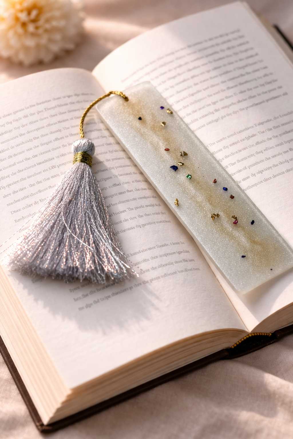 Luxury Handcrafted Resin Bookmark