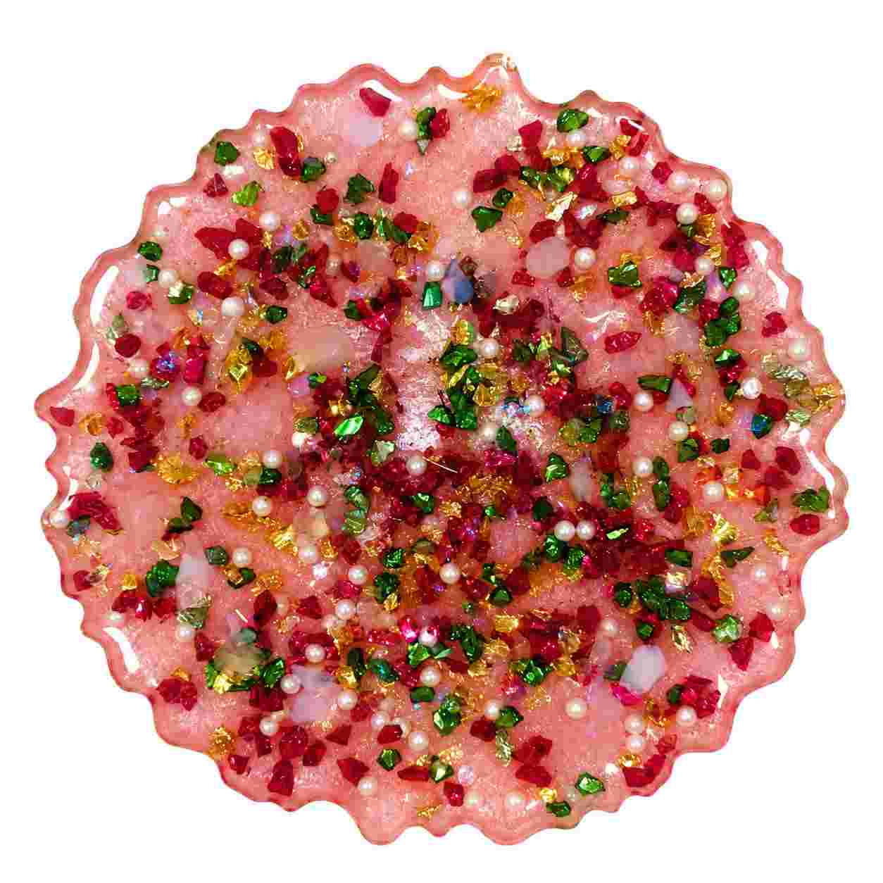 Resin Luxury Tea Coaster (6 Pcs)