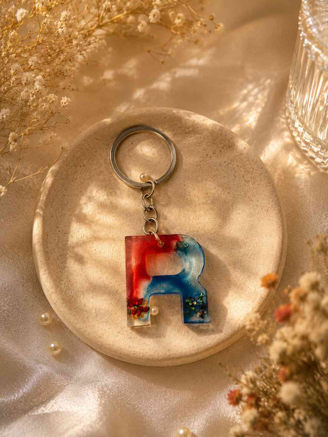 Resin Luxury Keychain