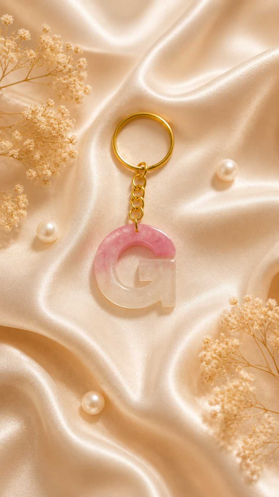 Resin Luxury Keychain