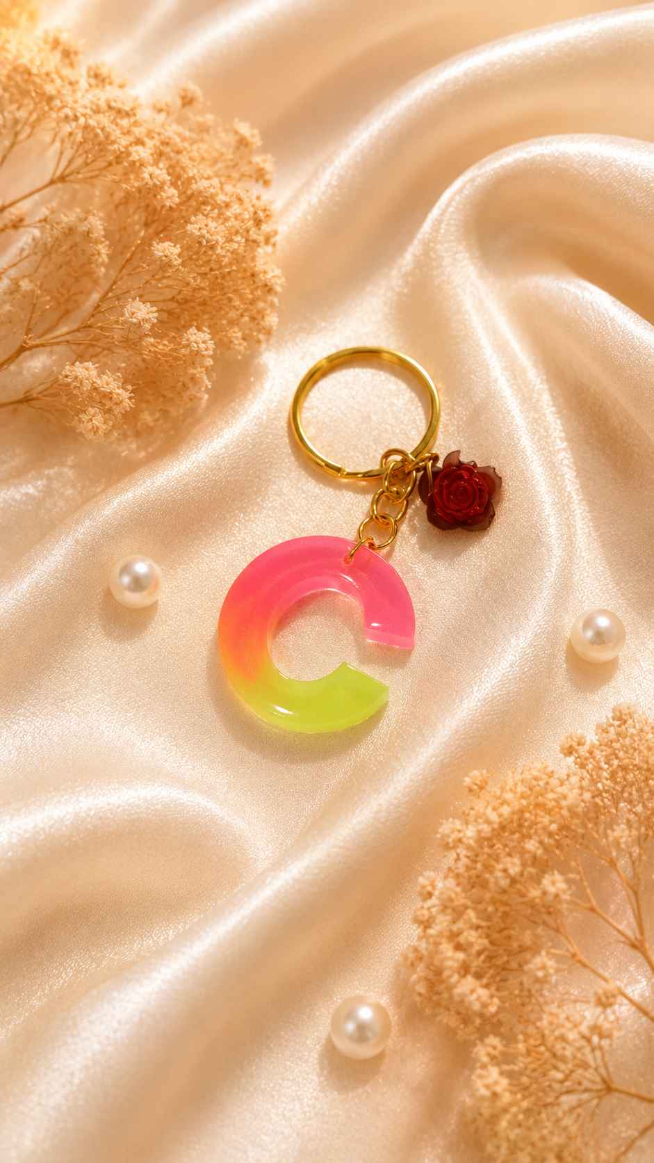Resin Luxury Keychain