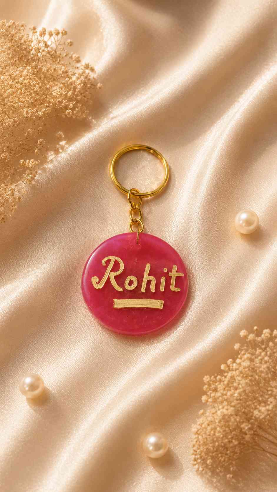 Resin Luxury Keychain