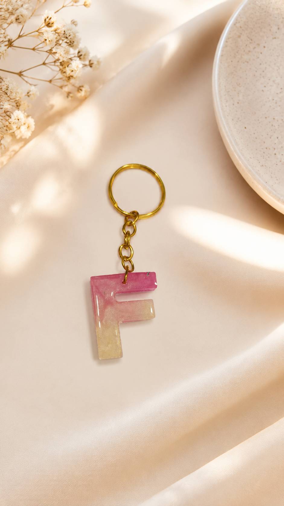 Resin Luxury Keychain