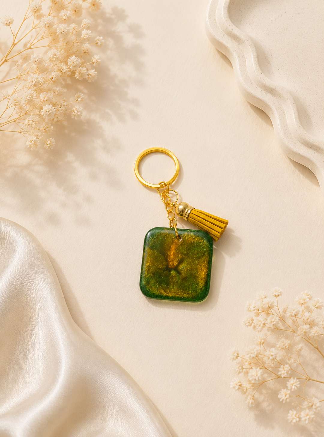 Resin Luxury Keychain