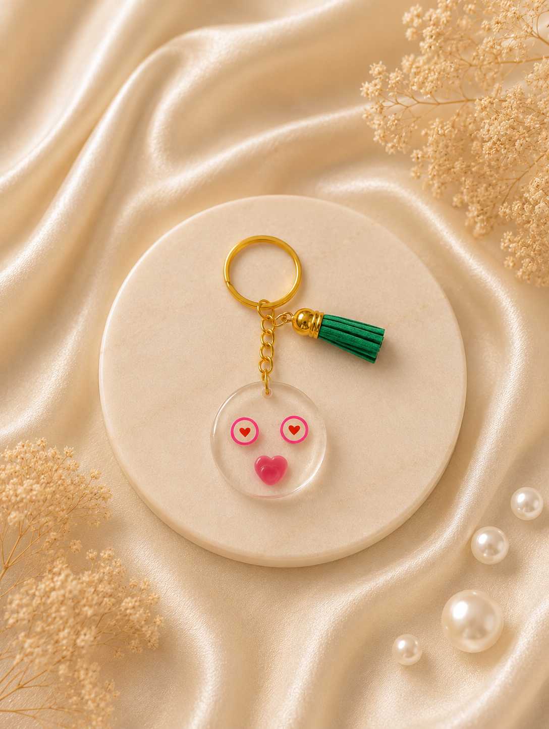 Resin Luxury Keychain
