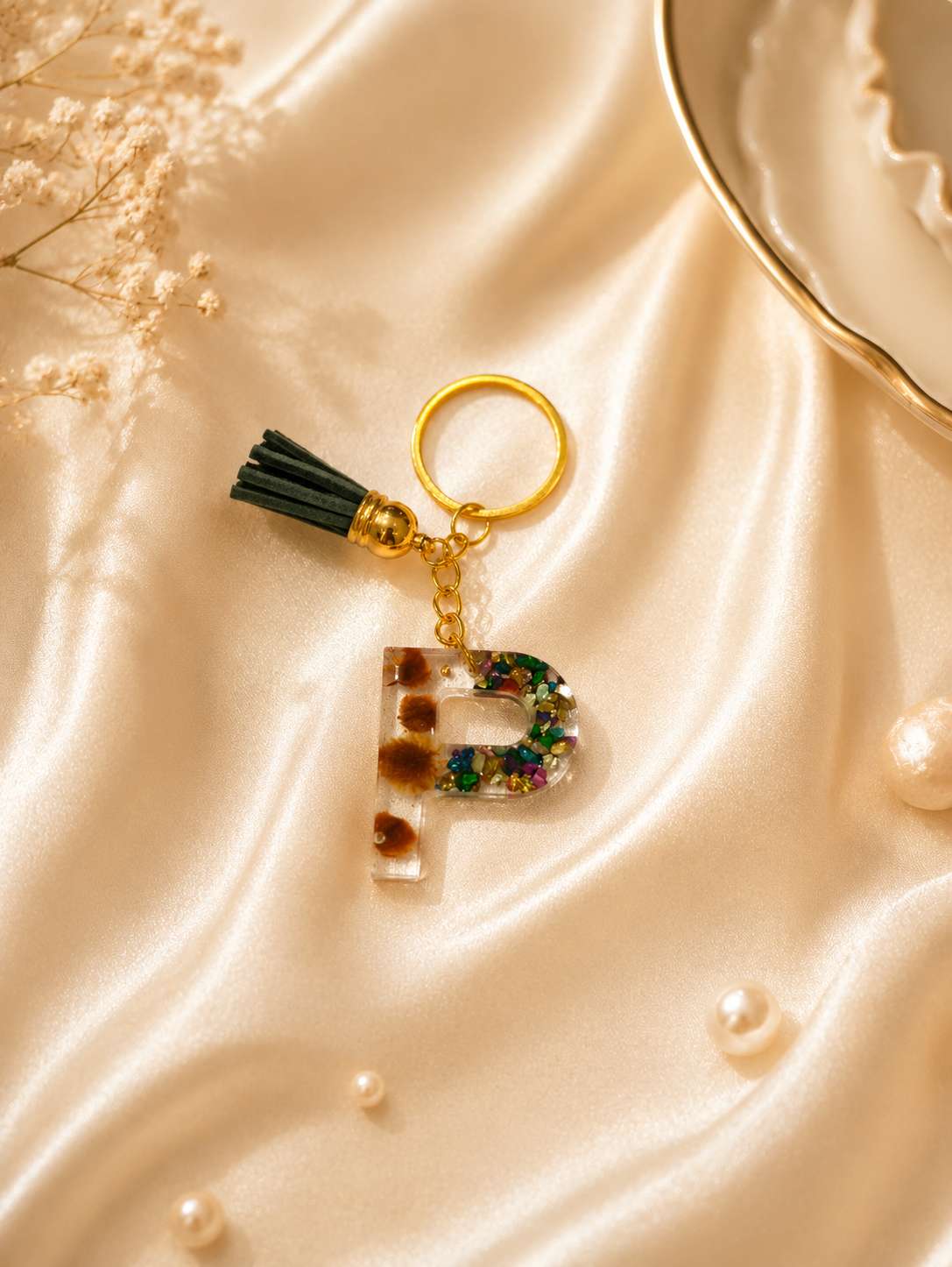 Resin Luxury Keychain