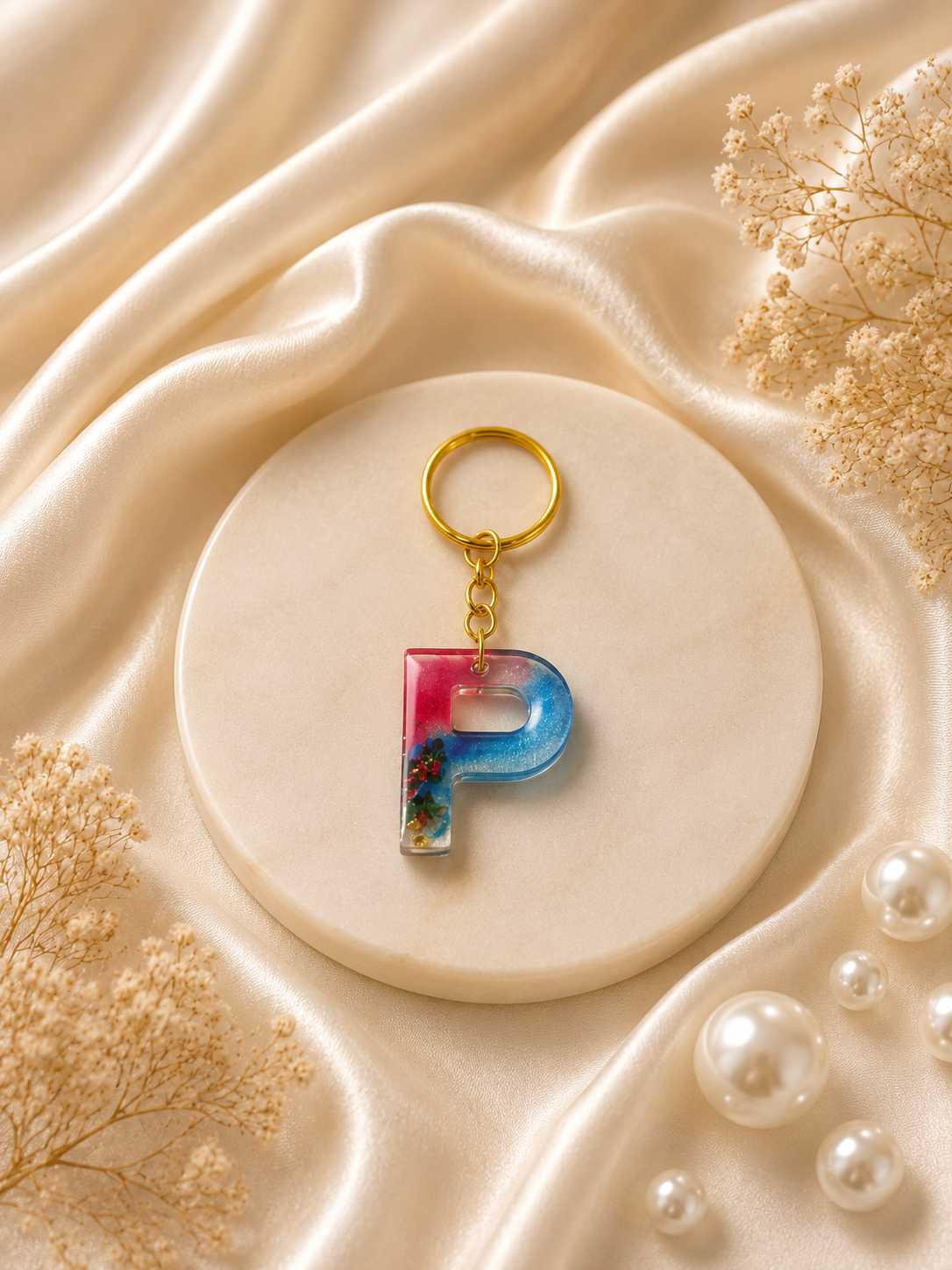 Resin Luxury Keychain