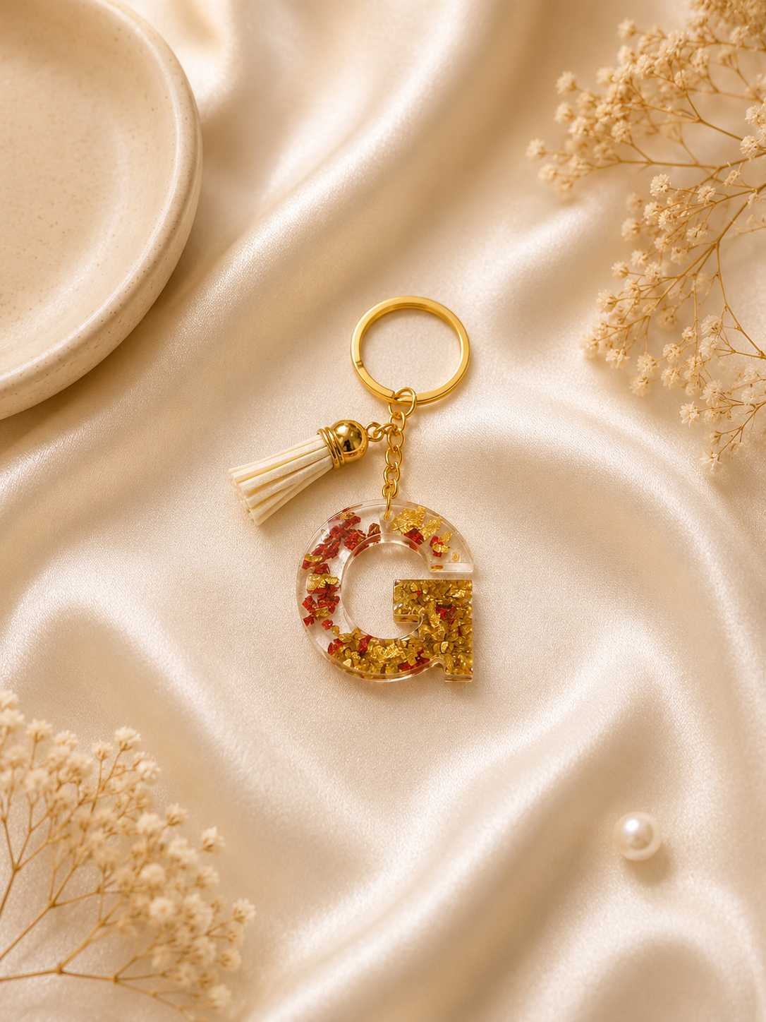 Resin Luxury Keychain