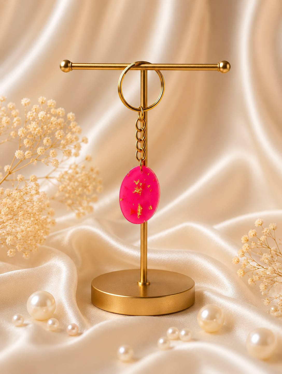 Resin Luxury Keychain