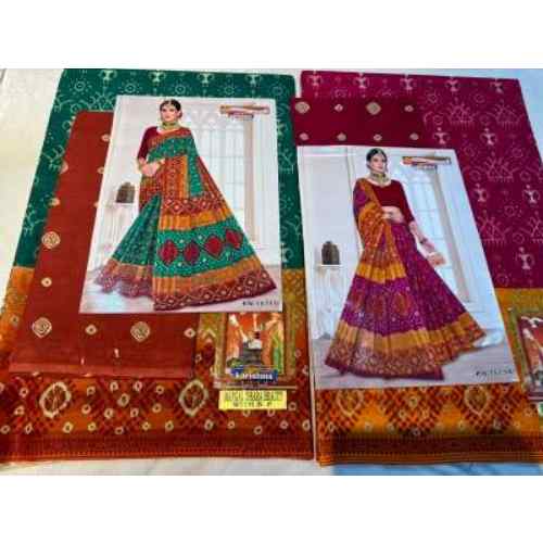 Cotton saree